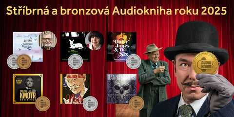 Naše oceněné tituly v anketě Audiokniha roku 2025