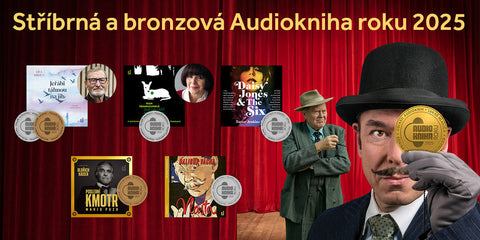 Naše oceněné tituly v anketě Audiokniha roku 2025
